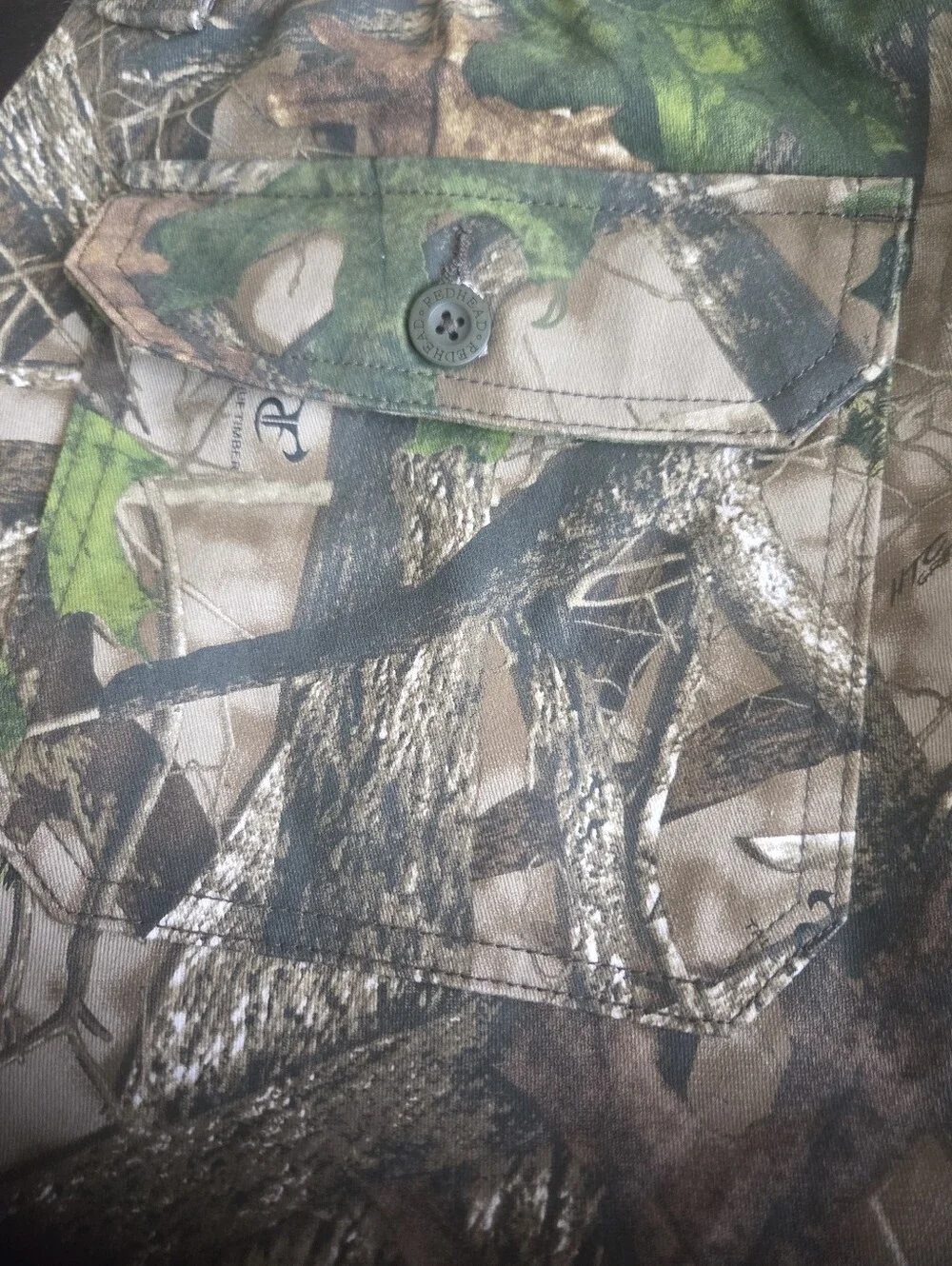 RedHead bass pro. Men's Camo Cargo Pants in Green and Brown